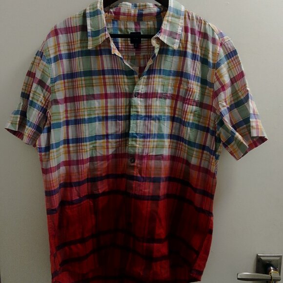 Gap, Men's Buttoned Short Sleeved Top - Picture 1 of 8